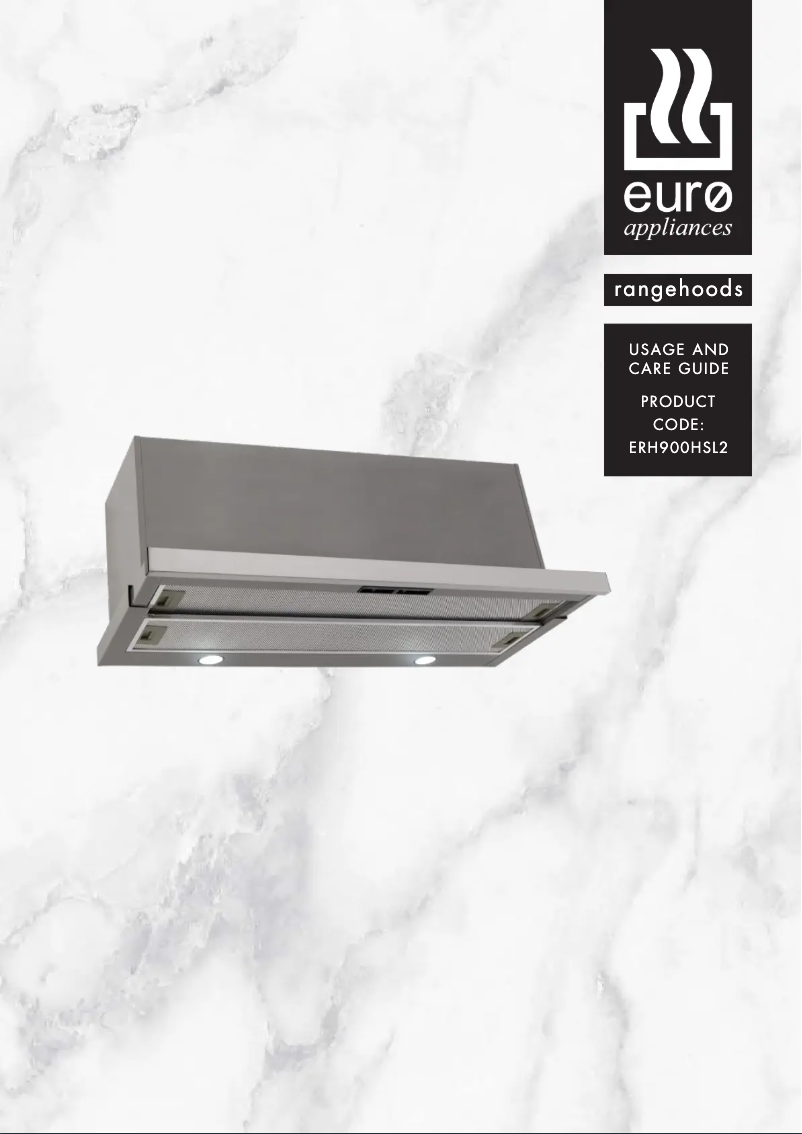 Page 1 de la notice Manuel utilisateur Euro Appliances ERH900HSL2