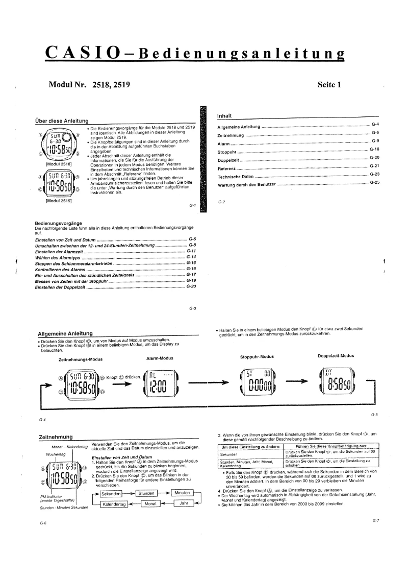 Image de la première page du manuel de l'appareil 2519