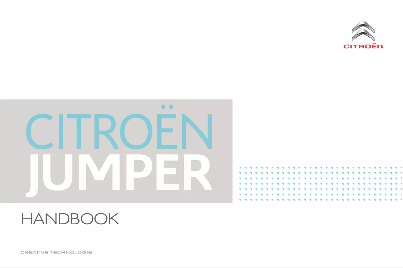 Page 1 de la notice Manuel utilisateur Citroën Relay (2017)