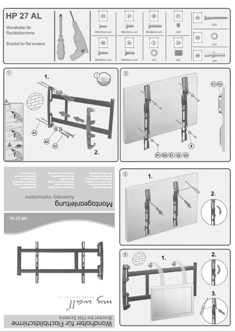 Image de la première page du manuel de l'appareil HP 27 AL