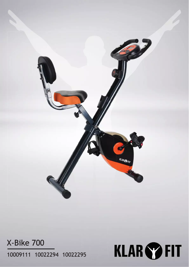 Image de la première page du manuel de l'appareil X-Bike 700