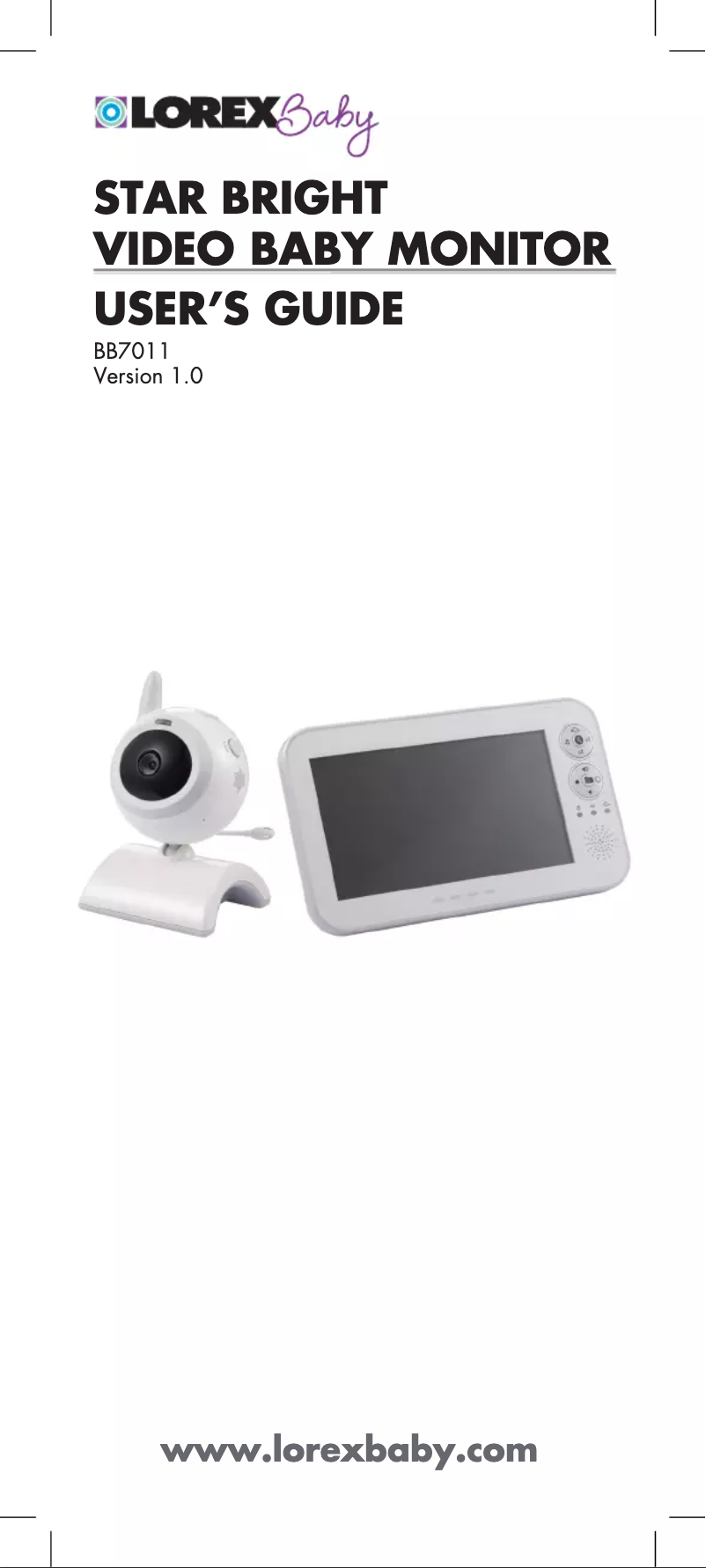 Página 1 del manual Manual de usuario Lorex BB7011