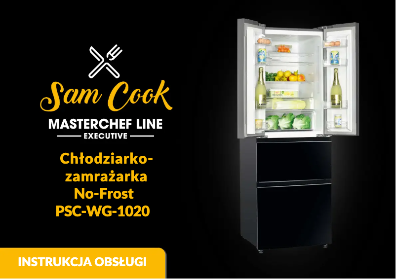 Page 1 de la notice Manuel utilisateur Sam Cook PSC-WG-1020AA