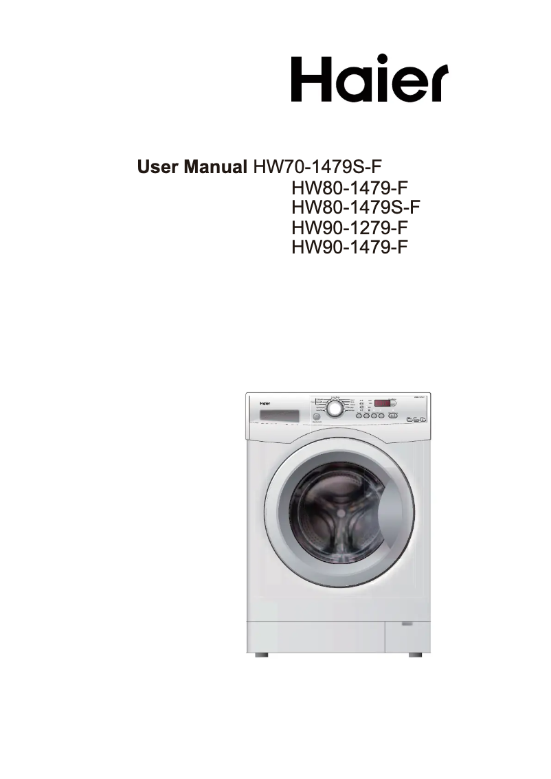 Image de la première page du manuel de l'appareil HW90-1479-F