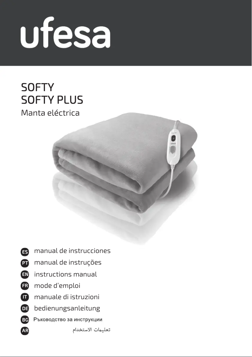 Page n°1 - Manuel utilisateur Ufesa Softy