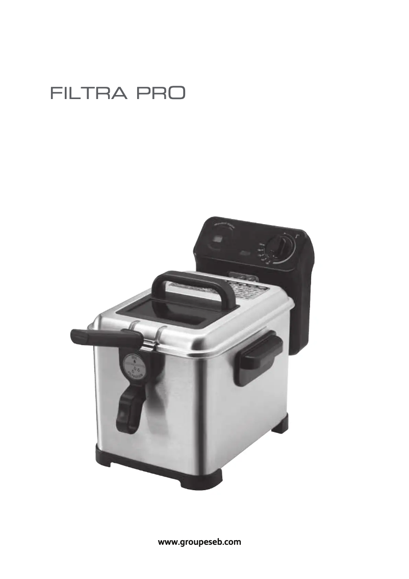 Page n°1 - Manuel utilisateur Tefal Filtra Pro FR4051