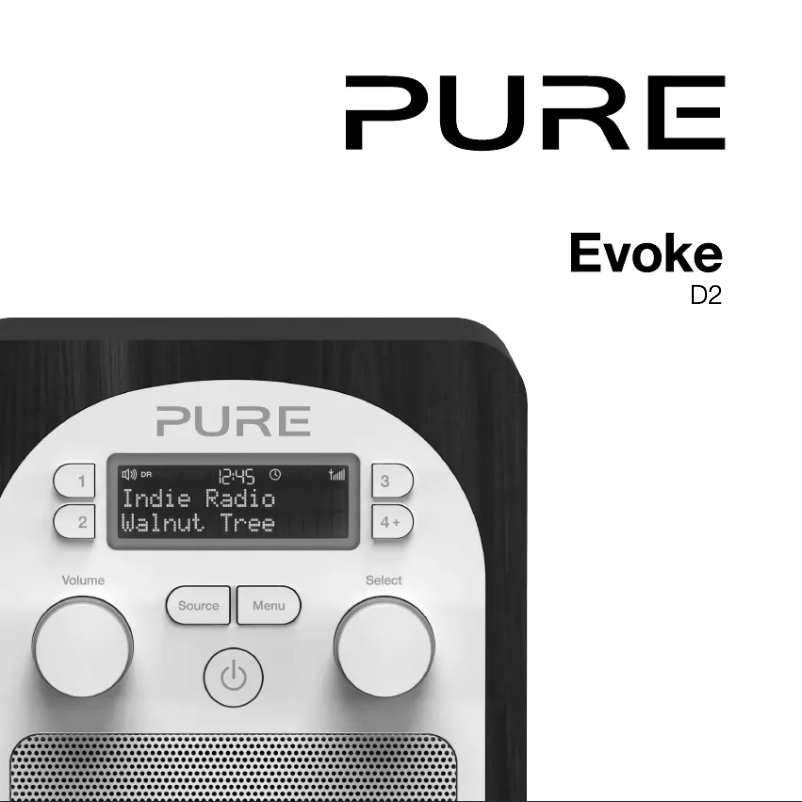 Page n°1 - Manuel utilisateur Pure Evoke D2