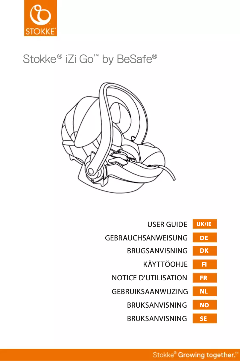 Page 1 de la notice Manuel utilisateur Stokke iZi Go X1