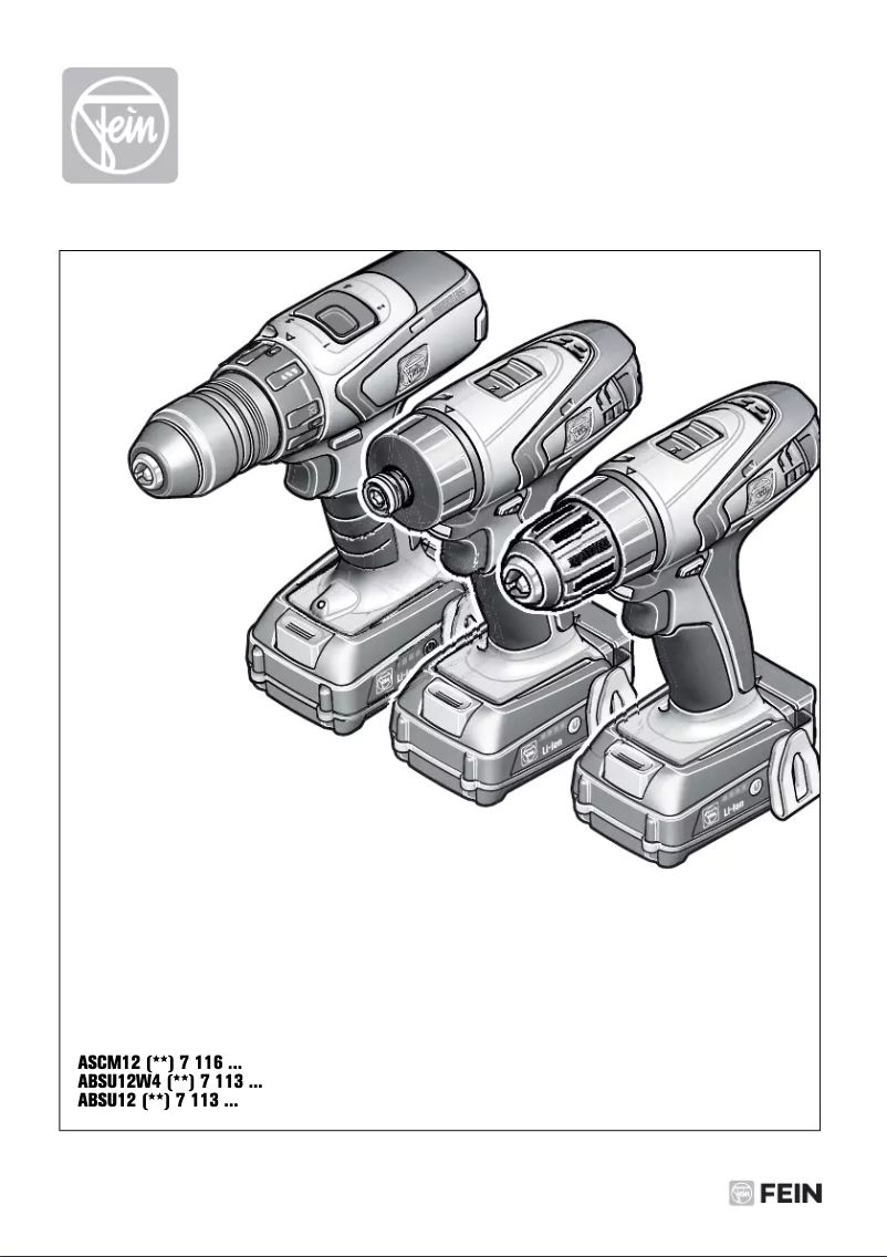 Image de la première page du manuel de l'appareil ABSU 12 C