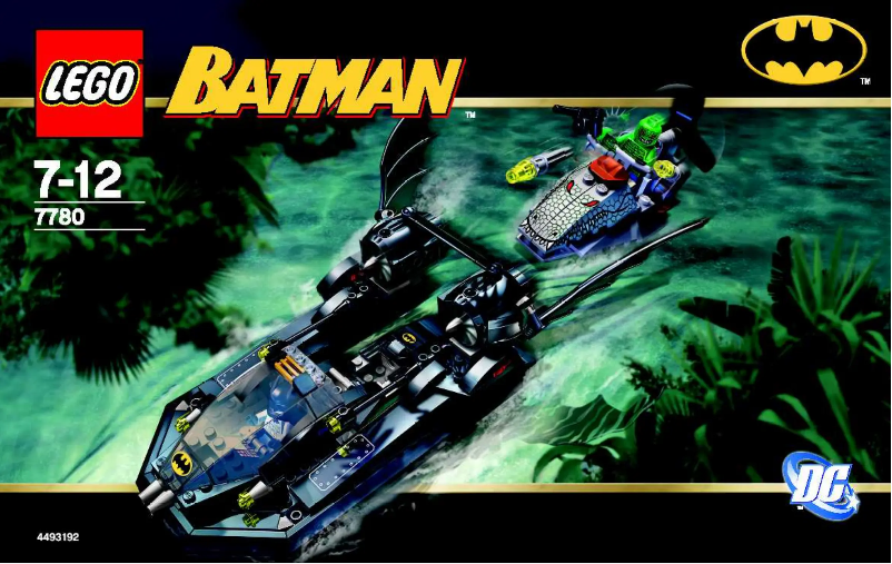 Page 1 of the manual User Manual Lego Batman 7780