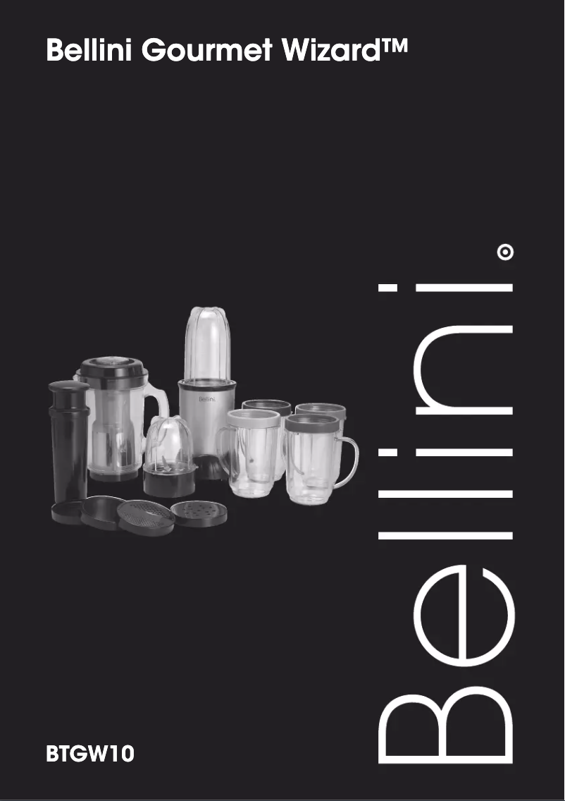 Página 1 del manual Manual de usuario Bellini BTGW10