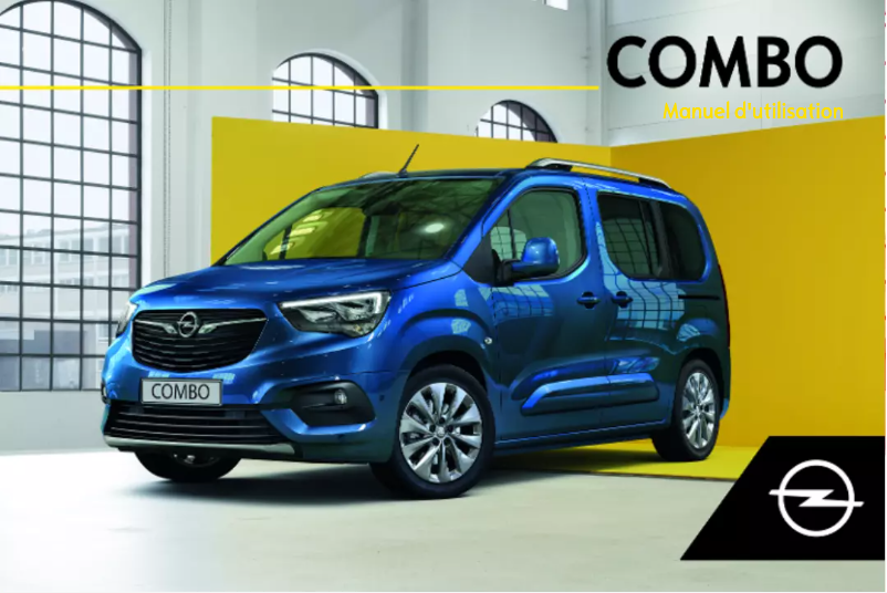Page 1 de la notice Manuel utilisateur Opel Combo Life (2019)