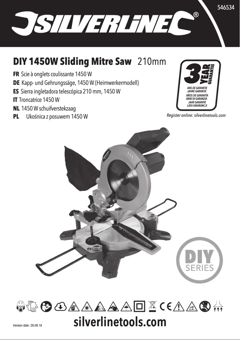 Page n°1 - Manuel utilisateur Silverline 546534