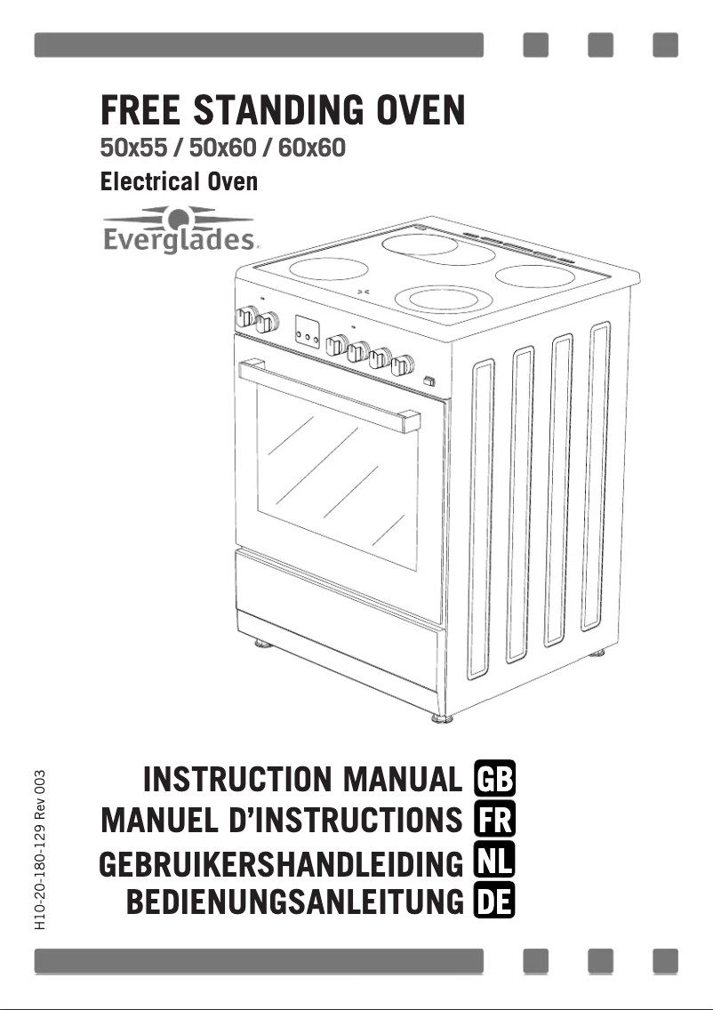 Page 1 de la notice Manuel utilisateur Everglades EVCK037