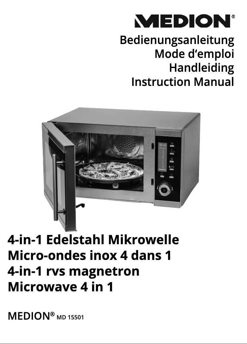 Page n°1 - Manuel utilisateur Medion MD 15501