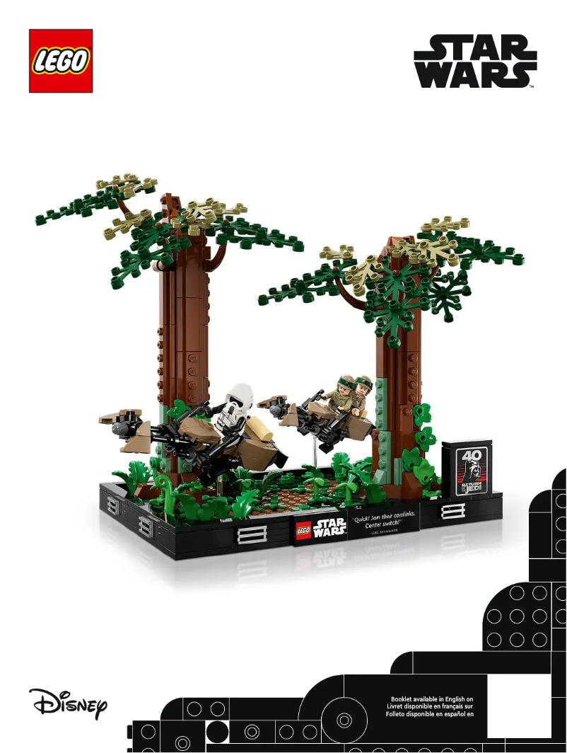 Image de la première page du manuel de l'appareil Star Wars 75353