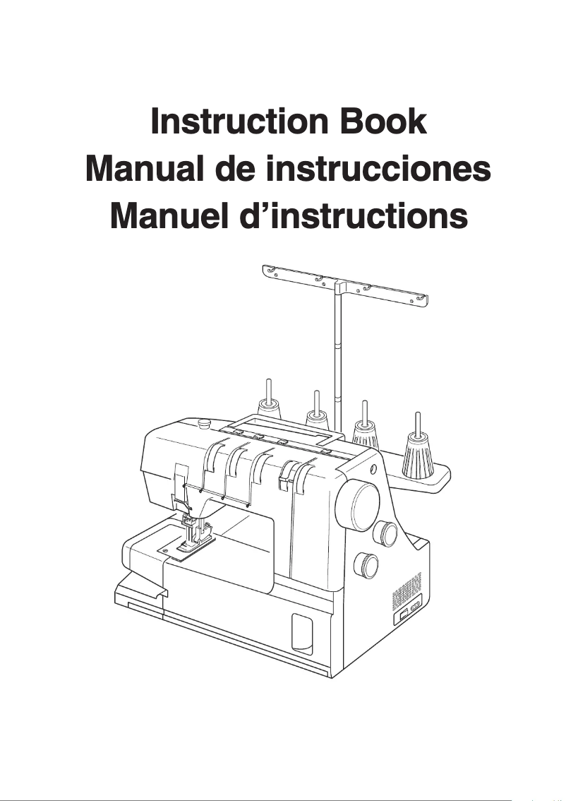 Page n°1 - Manuel utilisateur Janome CoverPro 2000CPX