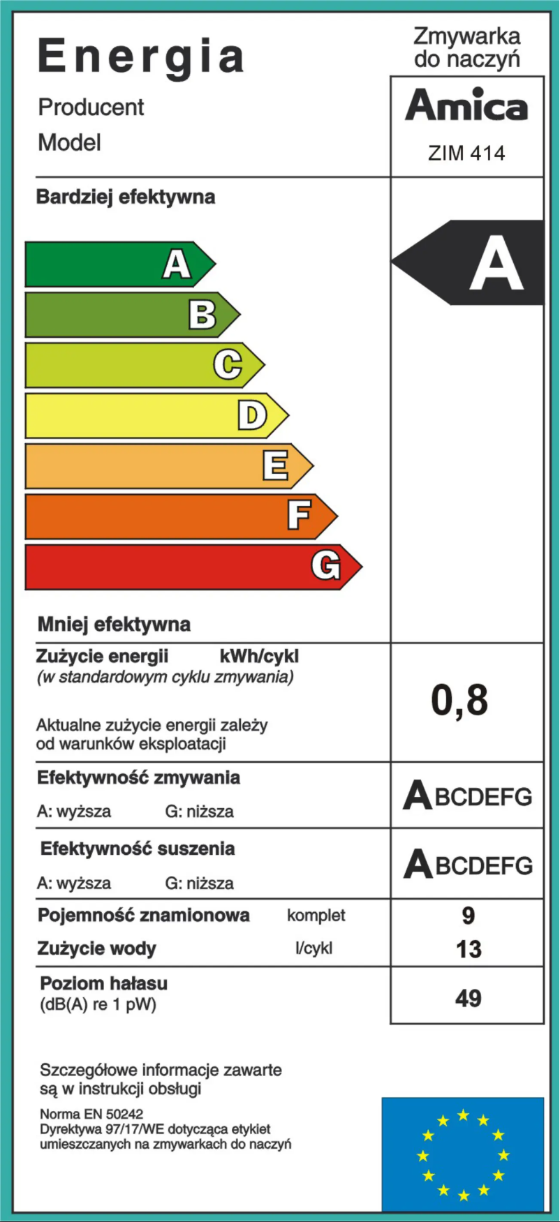 Image de la première page du manuel de l'appareil ZIM 414