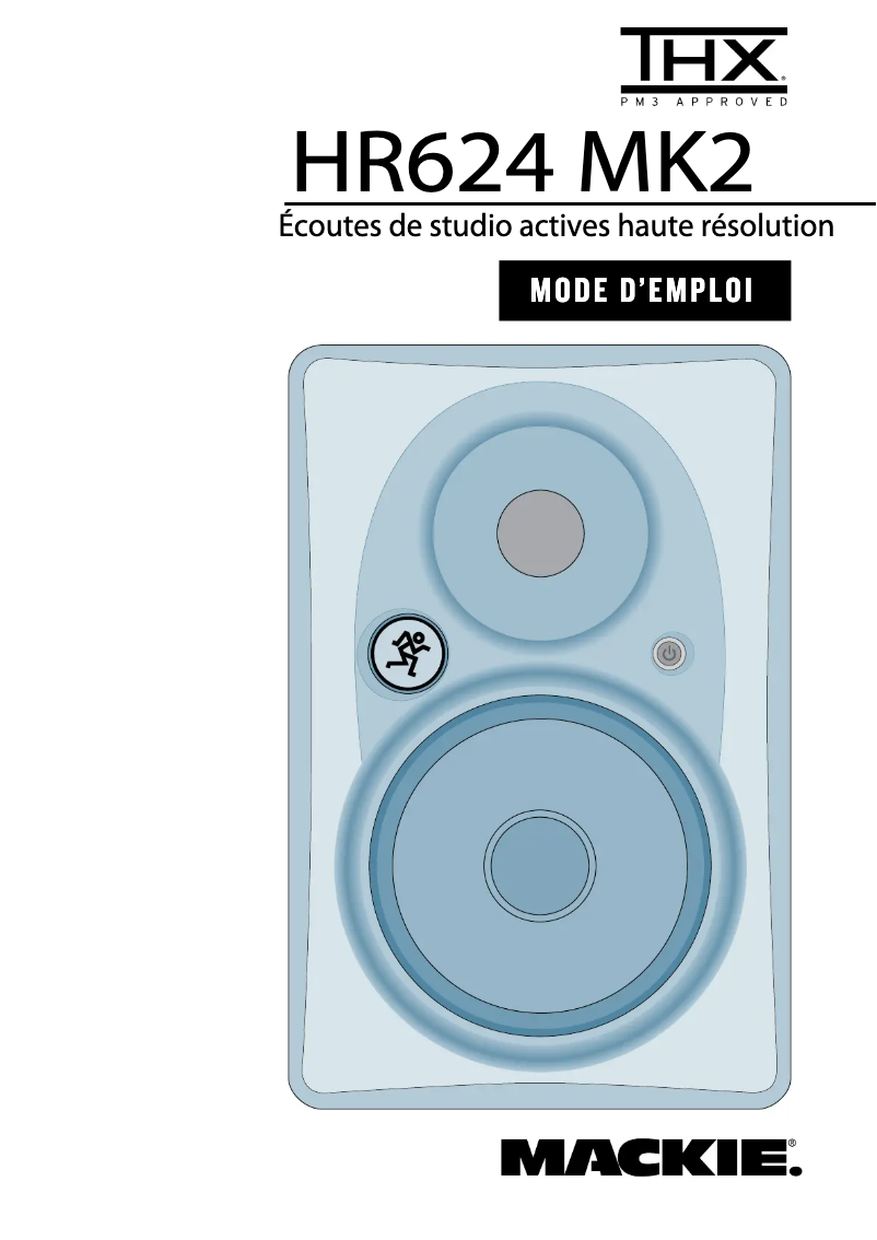 Image de la première page du manuel de l'appareil HR624mk2