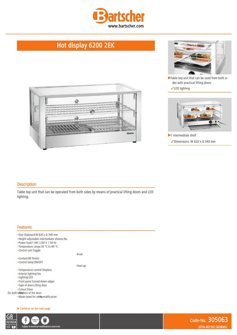 Image de la première page du manuel de l'appareil 6200 2EK