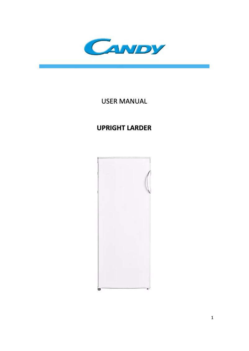 Page n°1 - Manuel utilisateur Candy CMIOLS 5144WH