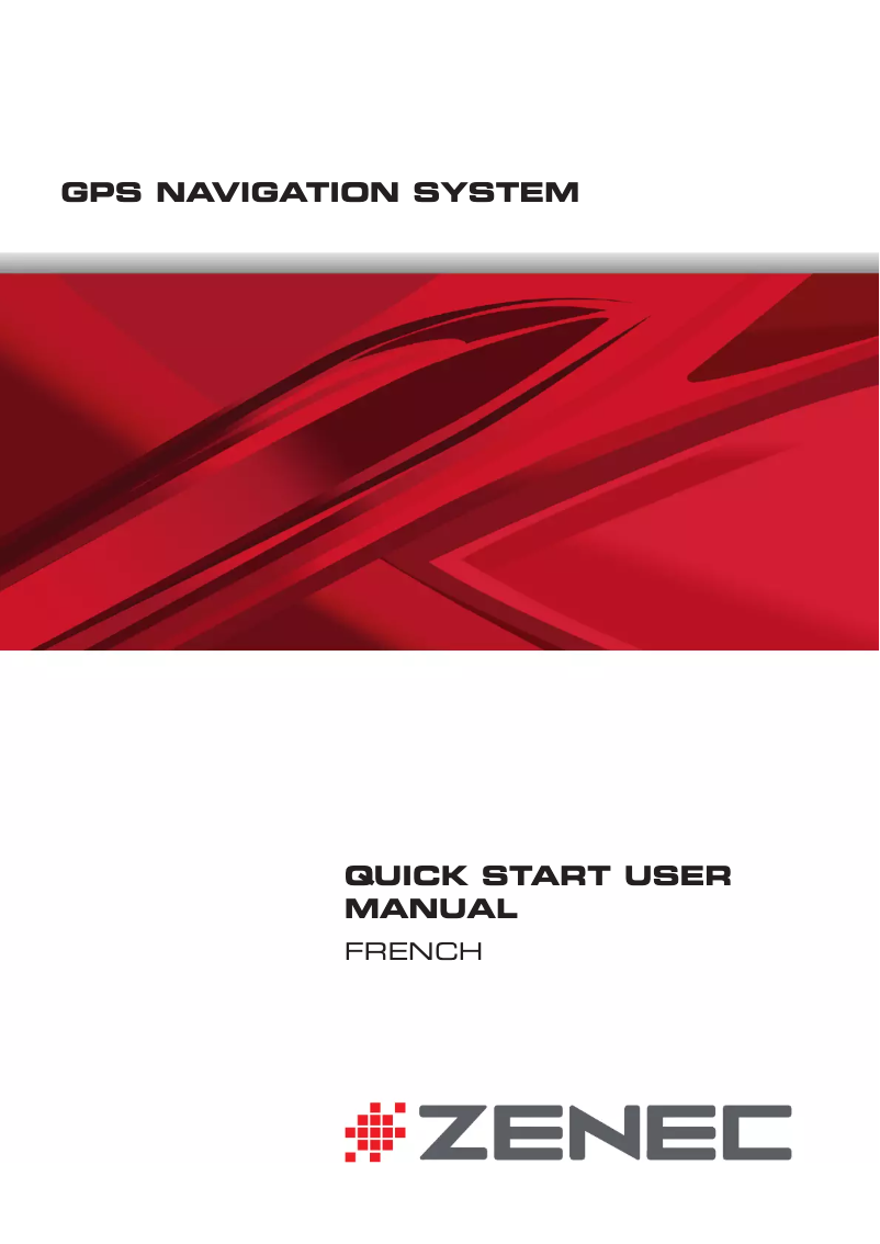 Page n°1 - Manuel utilisateur Zenec ZE-NC3141D