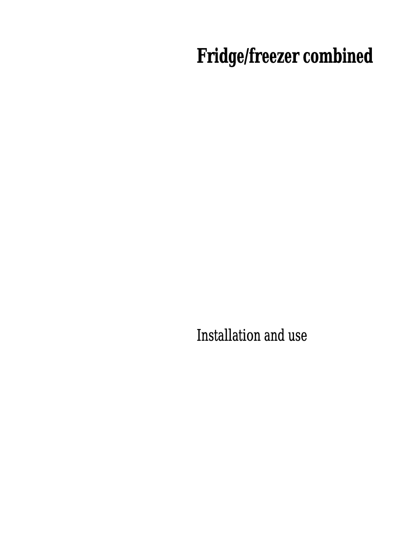 Page n°1 - Manuel utilisateur Ariston Thermo MBA 3831 V