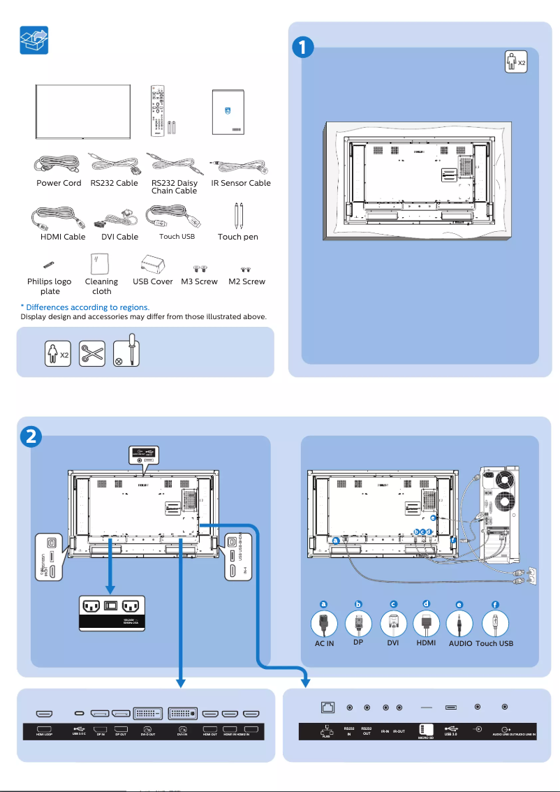 Imagen de la primera página del manual del dispositivo 65BDL3552T
