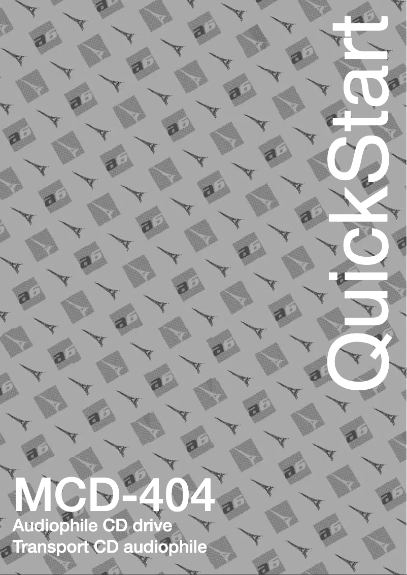 Imagen de la primera página del manual del dispositivo MCD 404