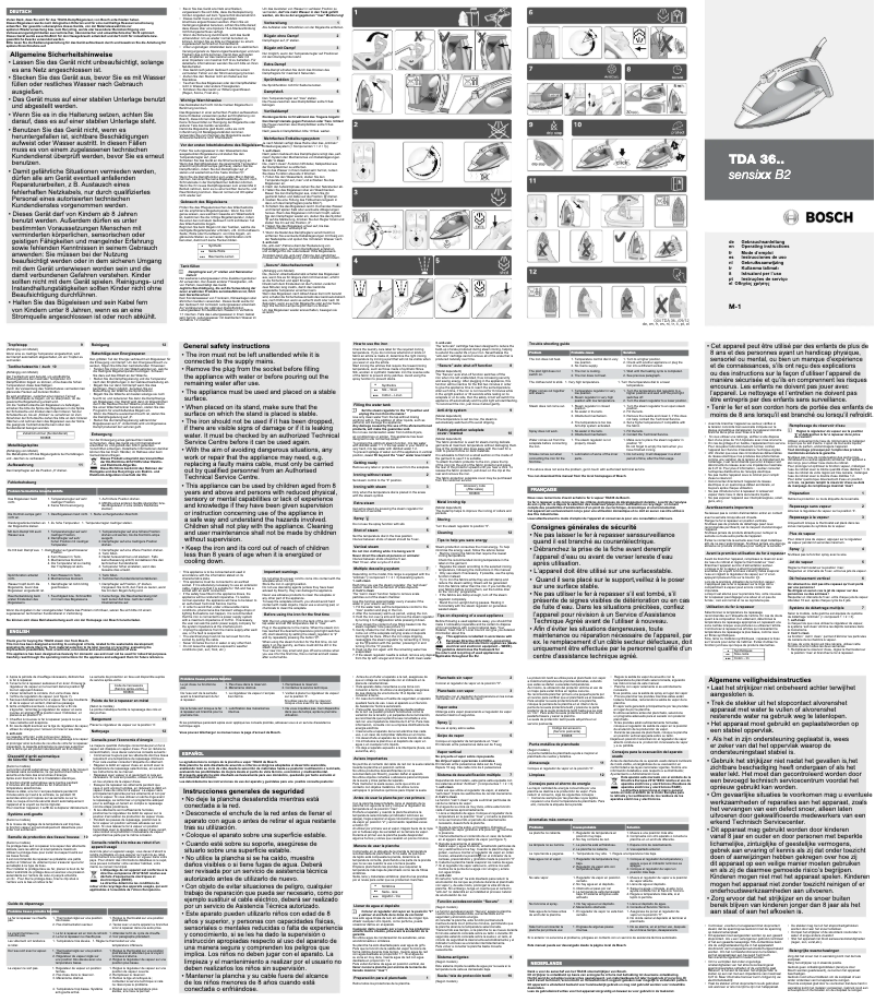 Image de la première page du manuel de l'appareil TDA3630