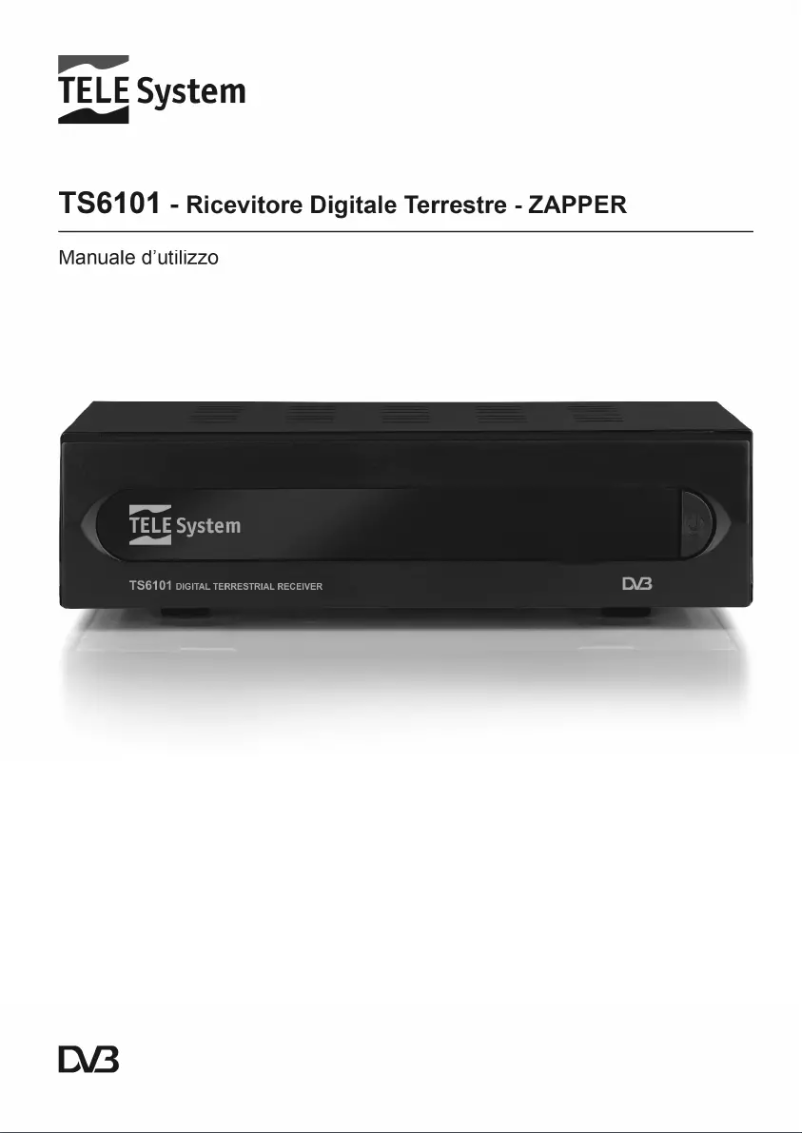 Page 1 de la notice Manuel utilisateur TELE System TS6101