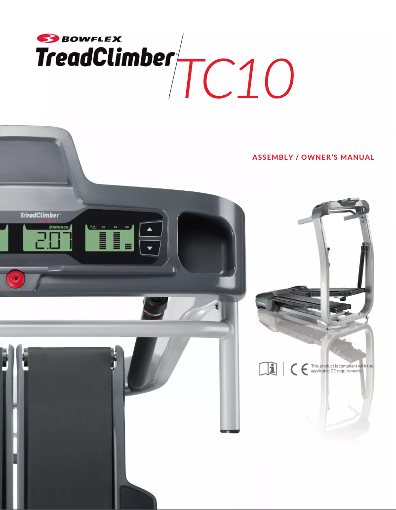 Page n°1 - Manuel utilisateur Bowflex TreadClimber TC10