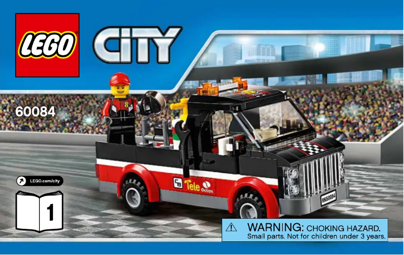 Page 1 de la notice Manuel utilisateur Lego City 60084