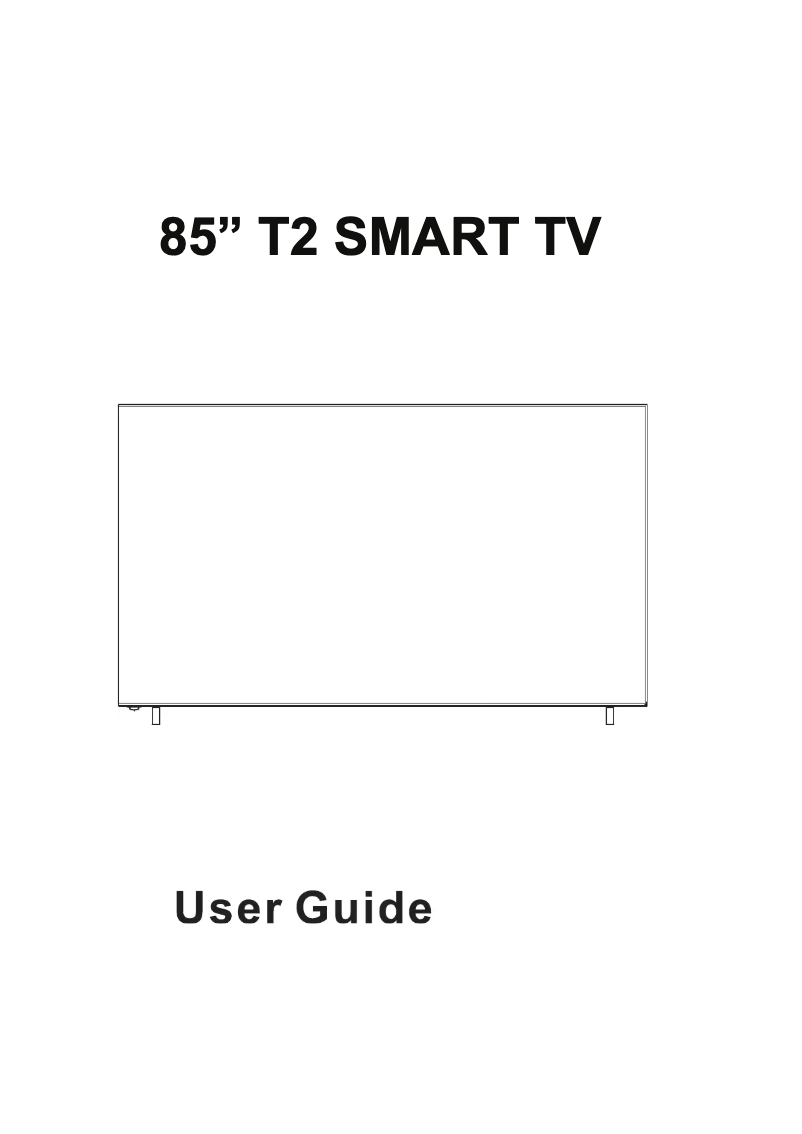 Image de la première page du manuel de l'appareil C85238T2-4K