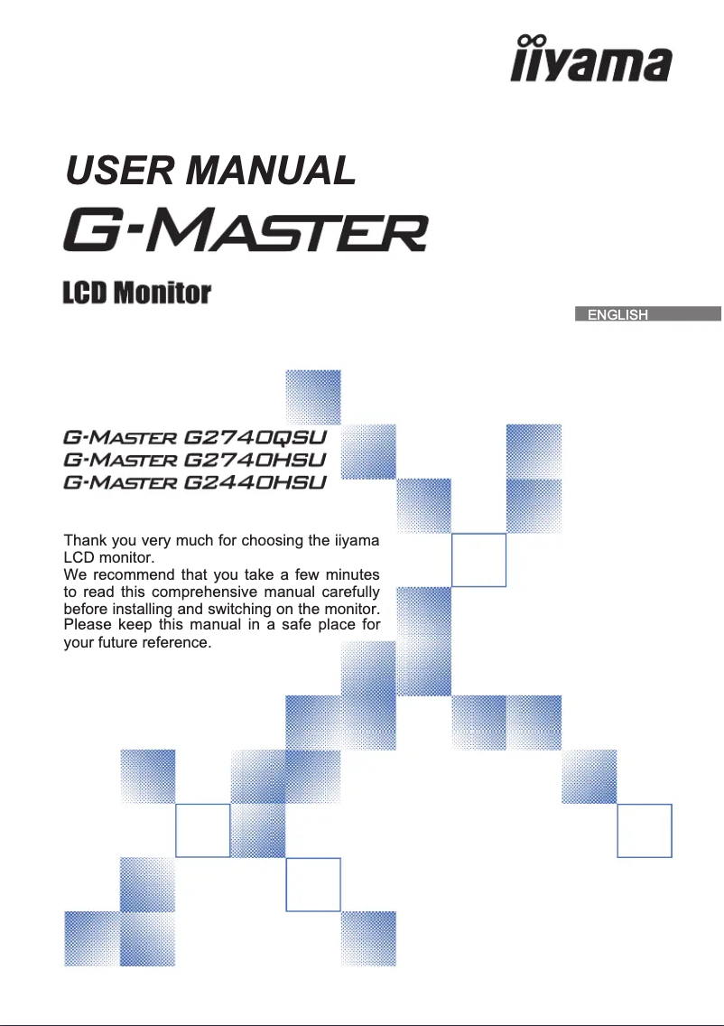 Página 1 del manual Manual de usuario Iiyama G-Master G2740HSU