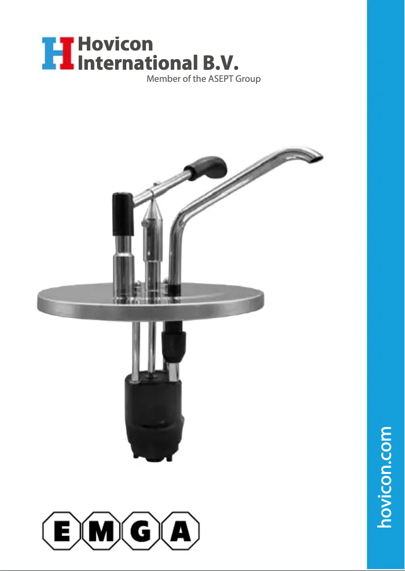 Page n°1 - Manuel utilisateur Hovicon 865075