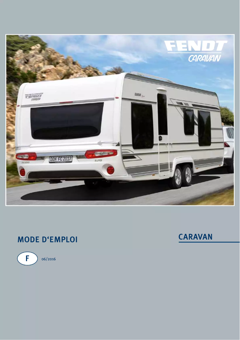 Page n°1 - Manuel utilisateur Fendt Larimar 650 TBFSD-F (2016)