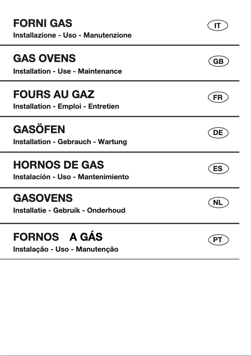 Page n°1 - Manuel utilisateur Vitrokitchen HG6IN