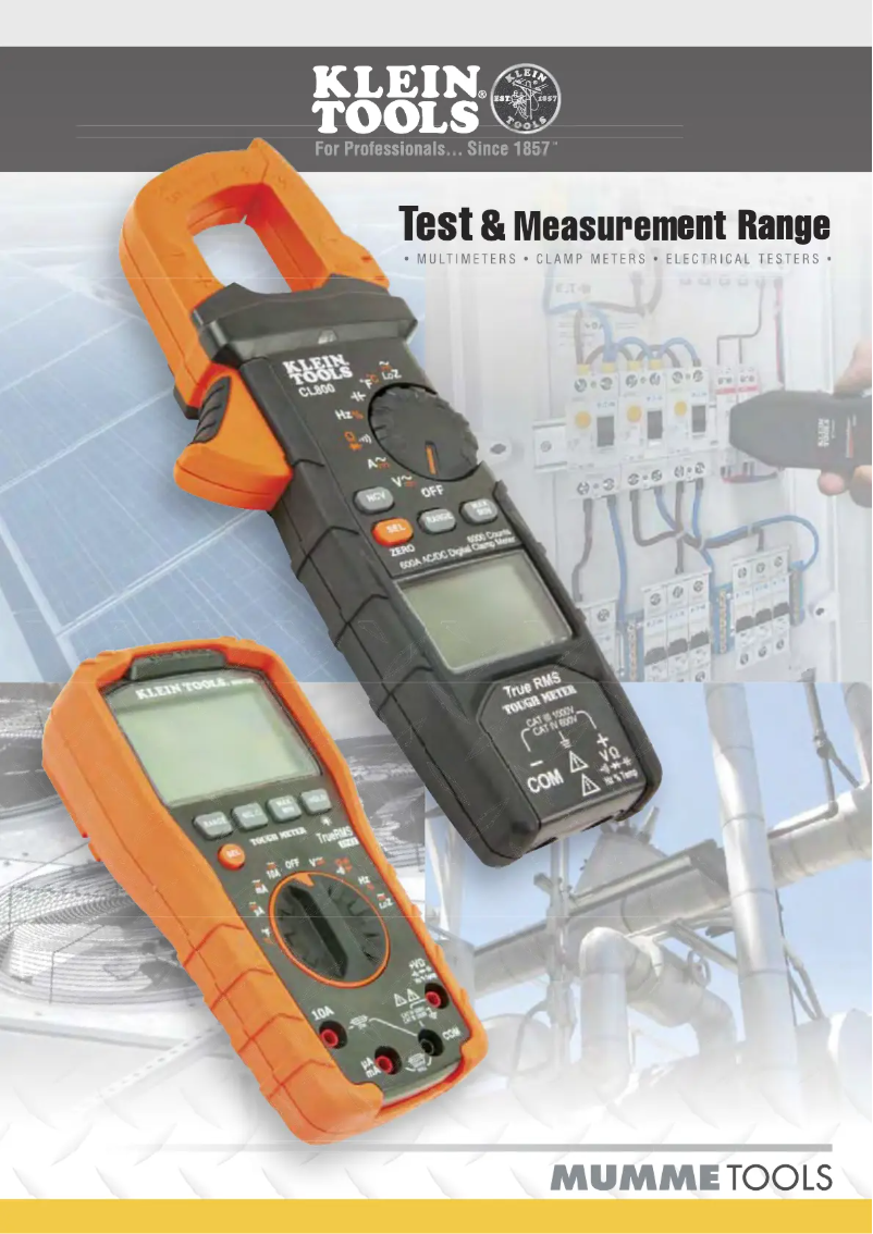 Page n°1 - Brochure Klein Tools CL2300