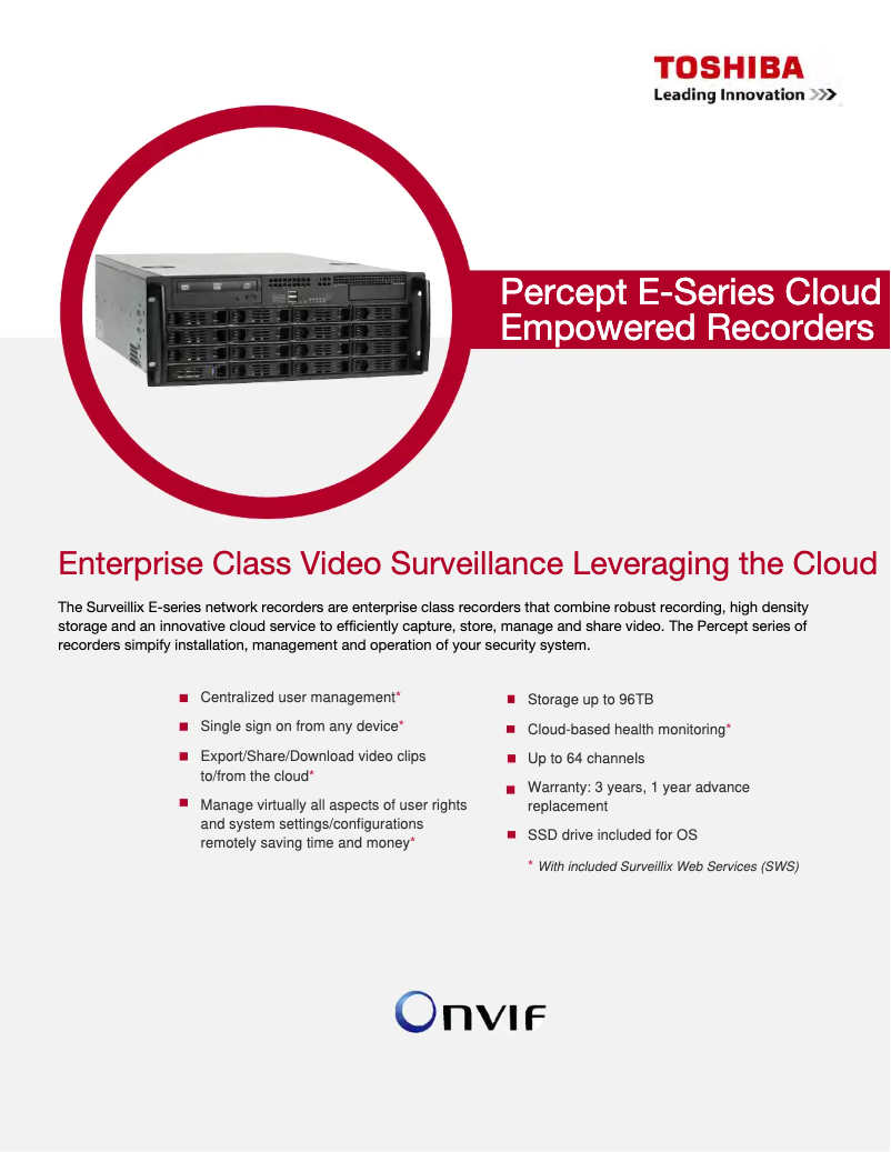 Page 1 de la notice Manuel utilisateur Toshiba E2U