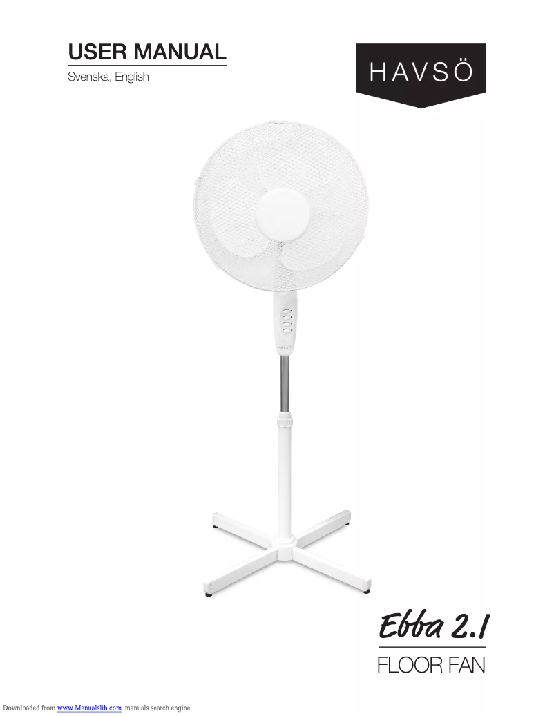 Image de la première page du manuel de l'appareil Ebba 2.1