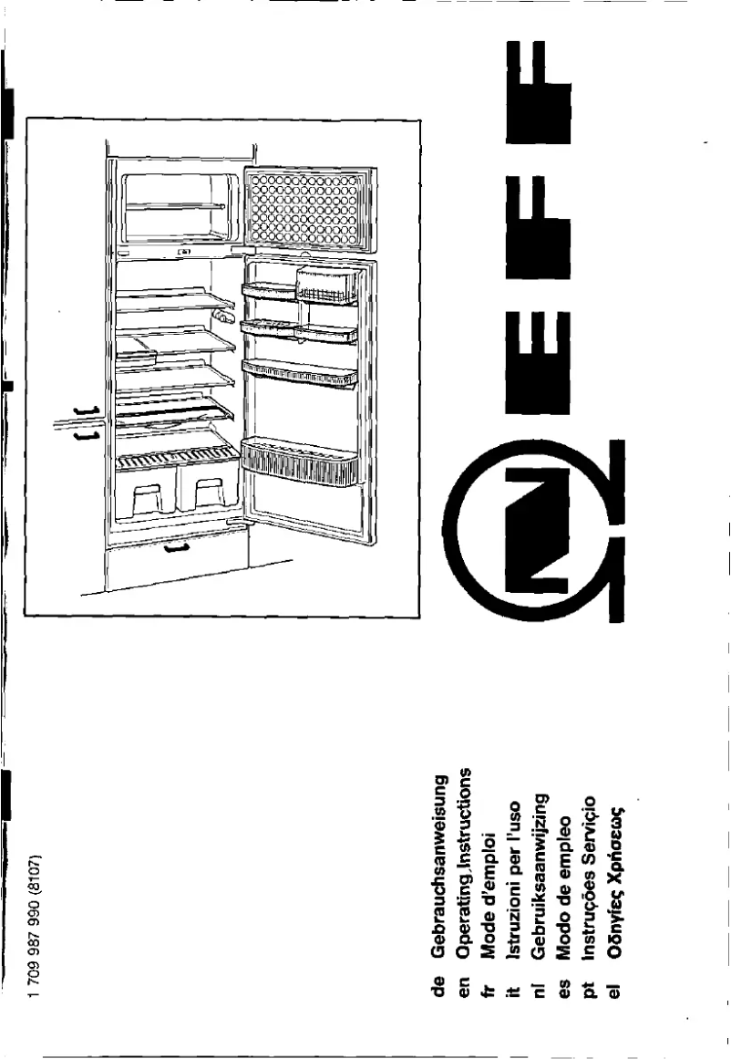 Page n°1 - Manuel utilisateur Neff K 1674