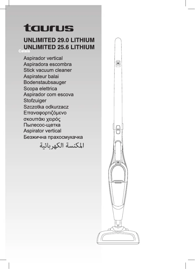 Page n°1 - Manuel utilisateur Taurus Unlimited 25.6 Lithium