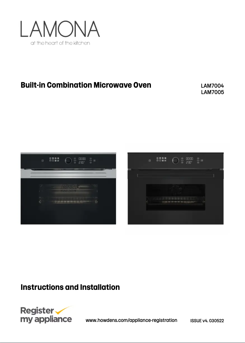 Image de la première page du manuel de l'appareil LAM7004