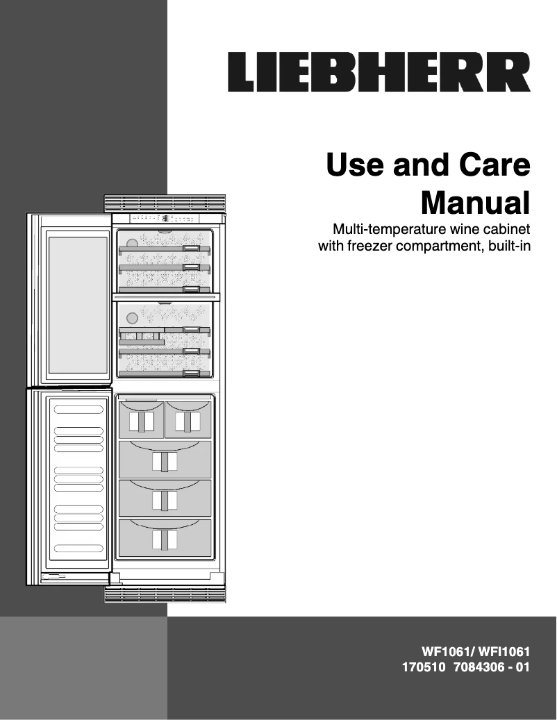Image de la première page du manuel de l'appareil WF1061