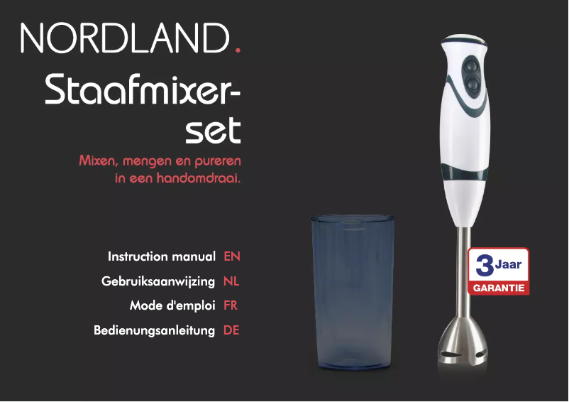 Page n°1 - Manuel utilisateur Nordland MX-4172