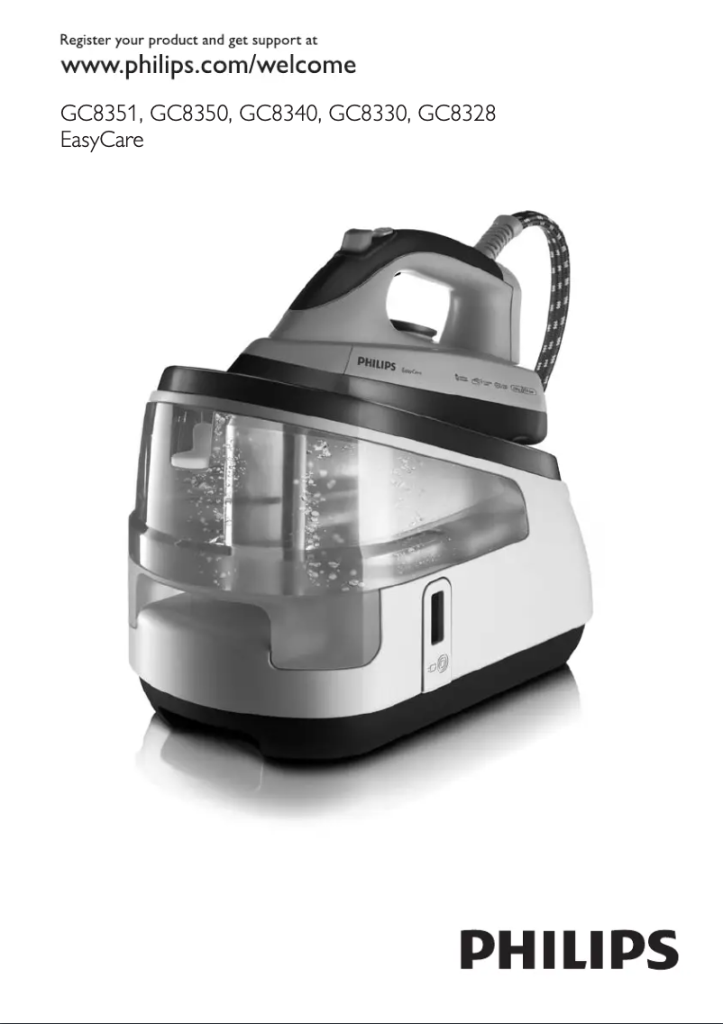 Page n°1 - Mode d'emploi Philips EasyCare GC8330