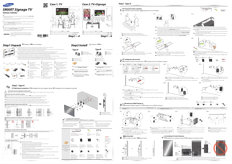 Image de la première page du manuel de l'appareil RM48D