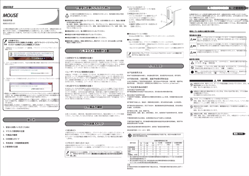 Page n°1 - Manuel utilisateur Buffalo BSMRU21WHZ