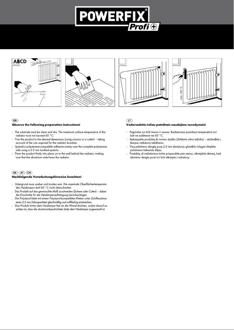 Page n°1 - Manuel utilisateur Powerfix IAN 285216